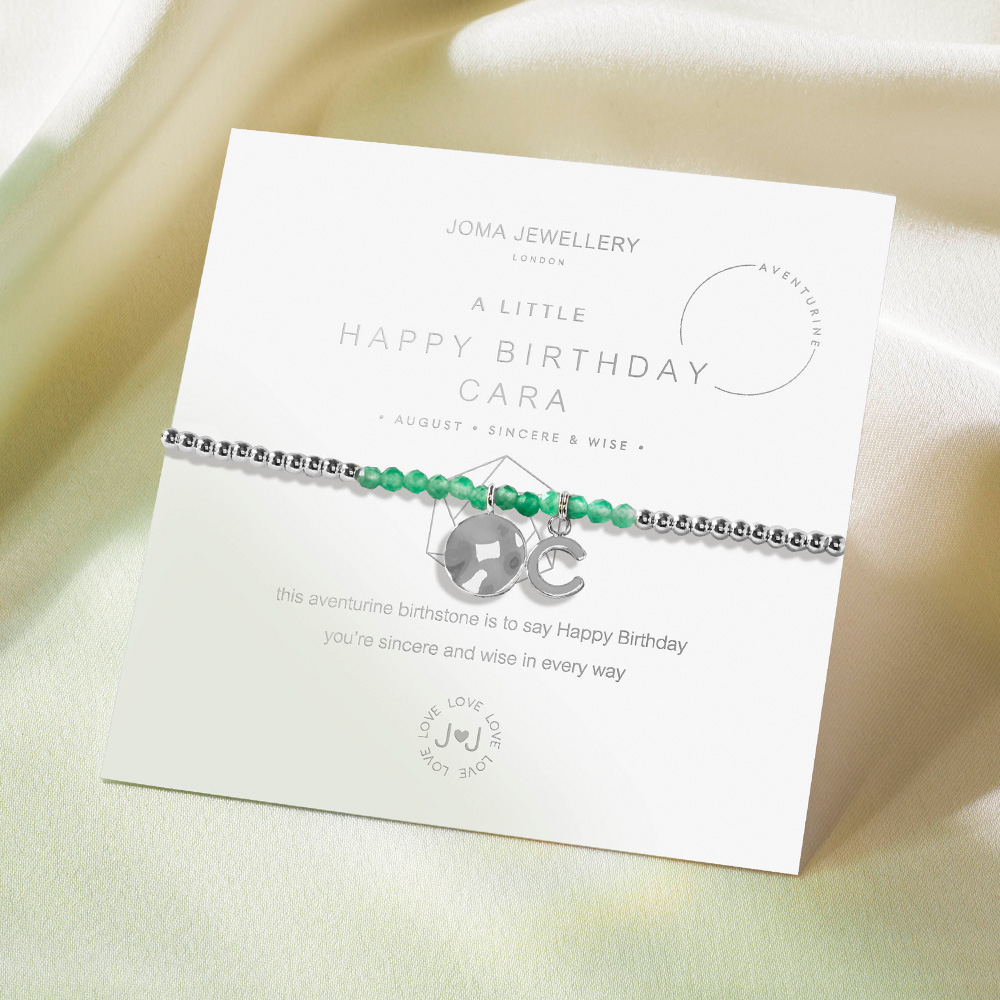 The August Birthday Jewellery Gifts Edit