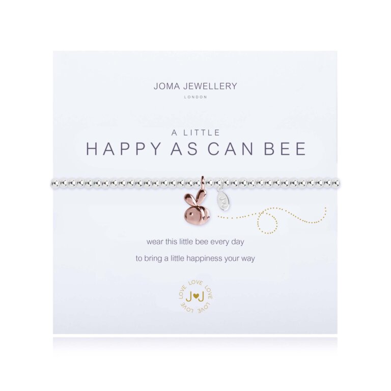 A Little 'Happy As Can Bee' Bracelet