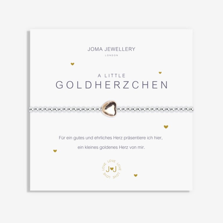 A Little 'Goldherzchen' German Bracelet