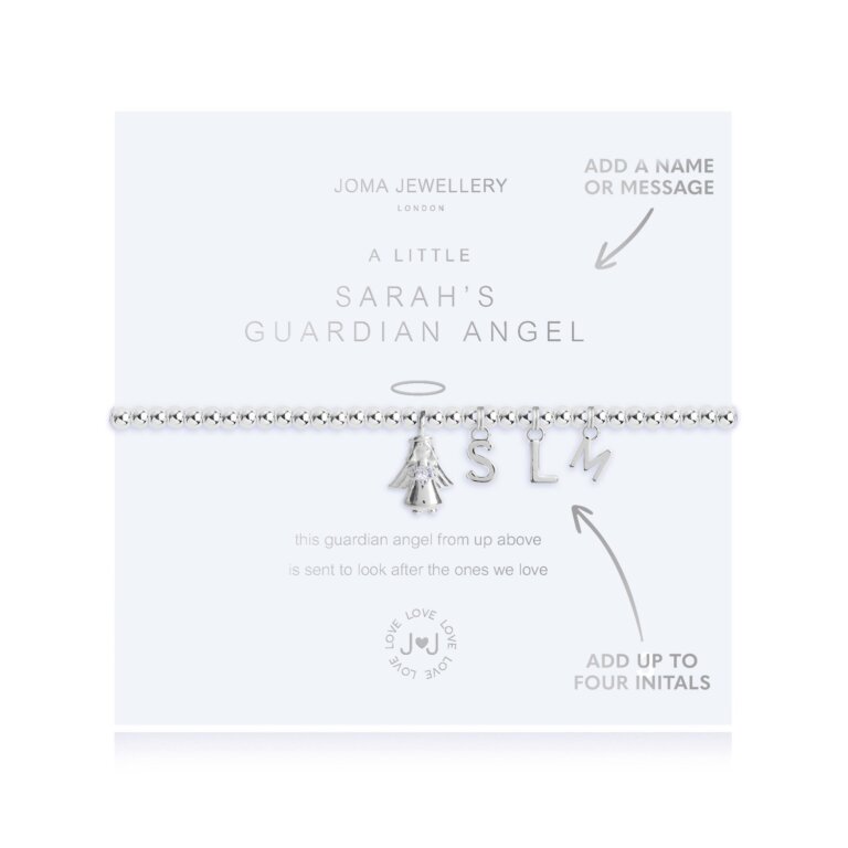 A Little Guardian Angel Silver Bracelet