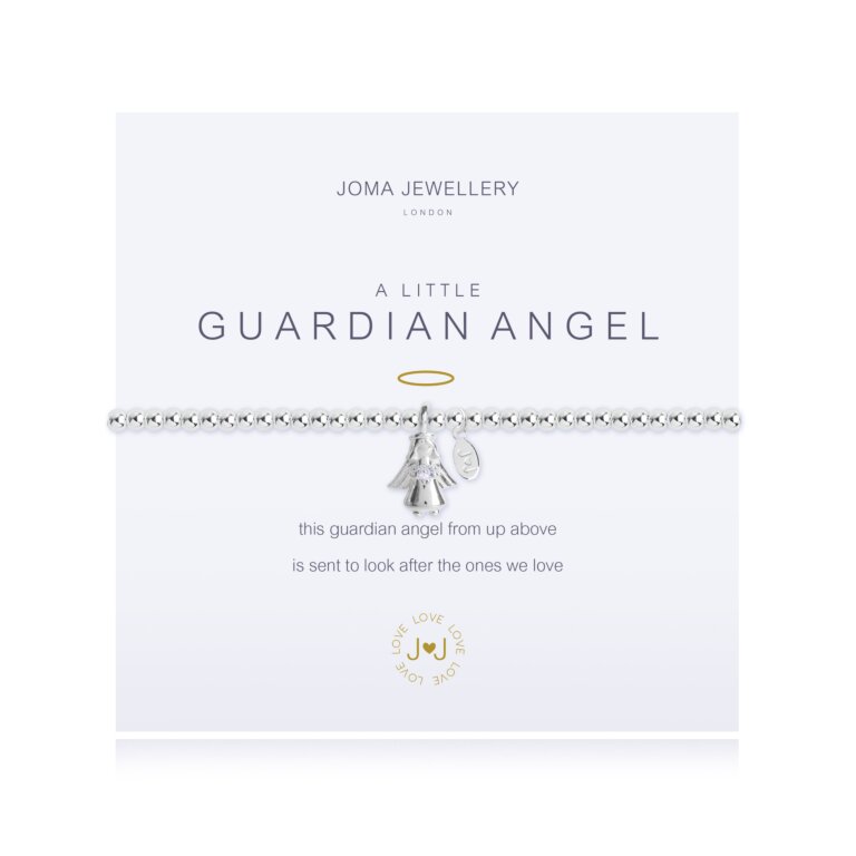 A Little Guardian Angel Silver Bracelet