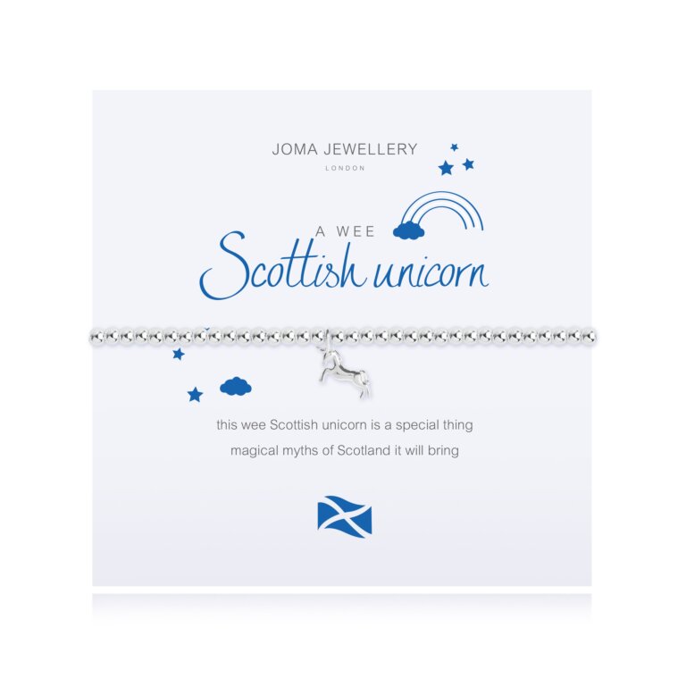 A Wee 'Scottish Unicorn' Scottish Bracelet