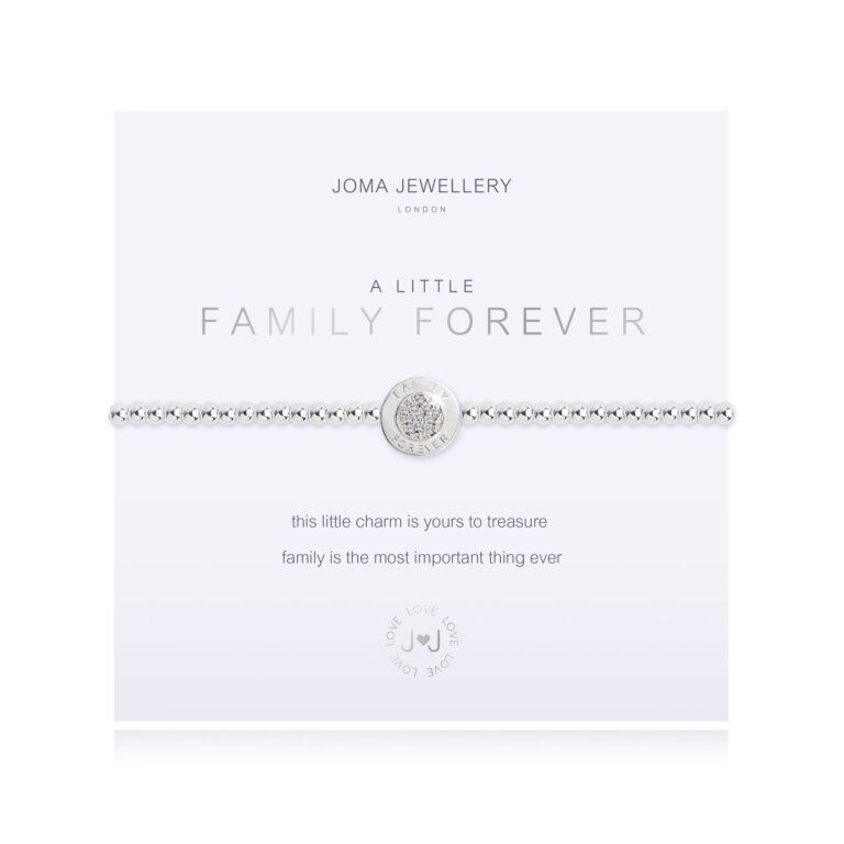 A Little 'Family Forever' Bracelet