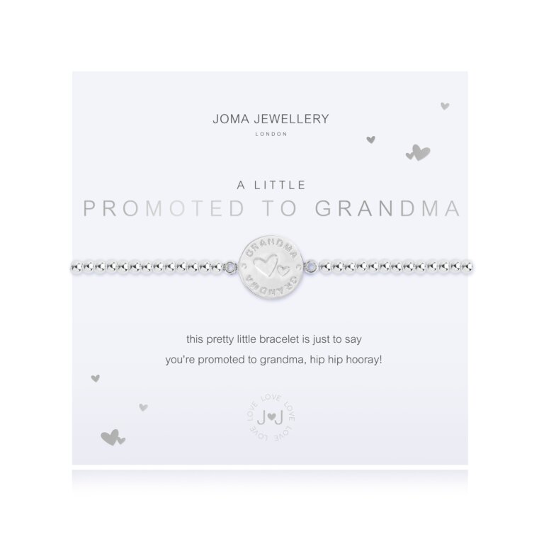 A Little 'Promoted To Grandma' Bracelet
