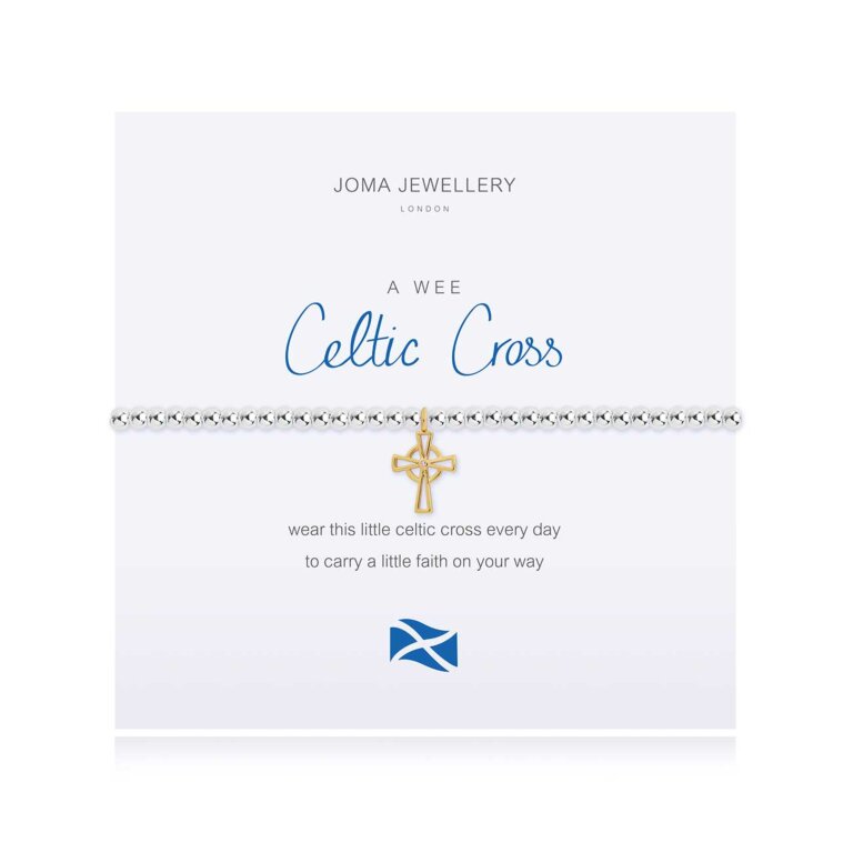 A Little Celtic Cross Scottish Bracelet