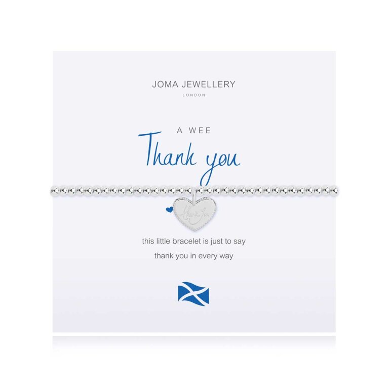 A Little Thank You Scottish Bracelet