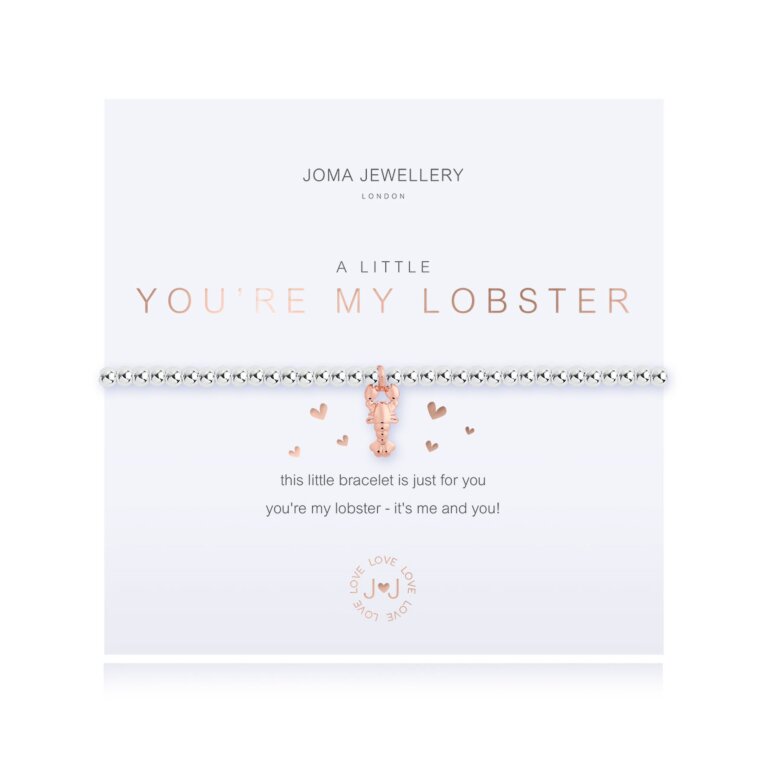A Little You're My Lobster Bracelet