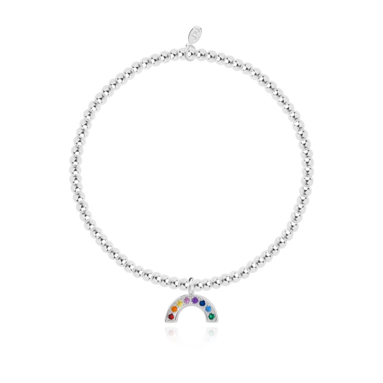 A Little 'Brave The Storm To See The Rainbow' Bracelet