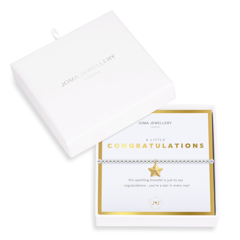 Beautifully Boxed A Little Congratulations Bracelet