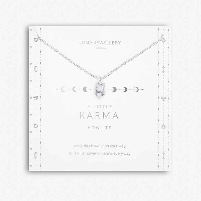 Affirmation Crystal A Little 'Karma' Necklace