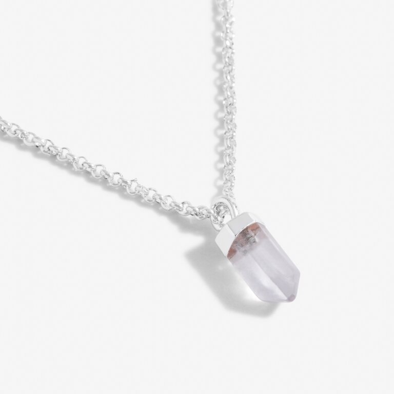 Affirmation Crystal A Little 'Intuition' Necklace