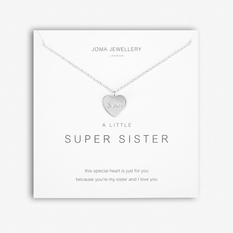 A Little 'Super Sister' Necklace