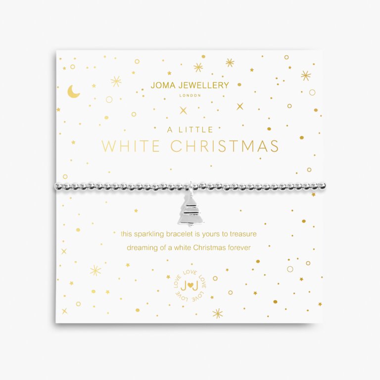 Christmas A Little 'White Christmas' Bracelet