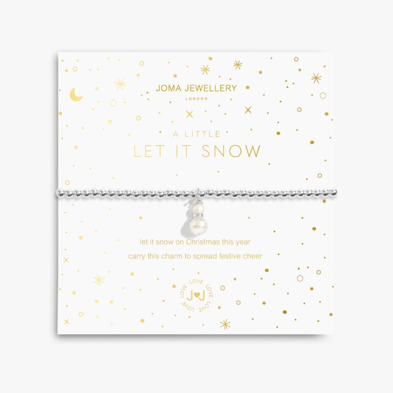 Christmas A Little 'Let It Snow' Bracelet