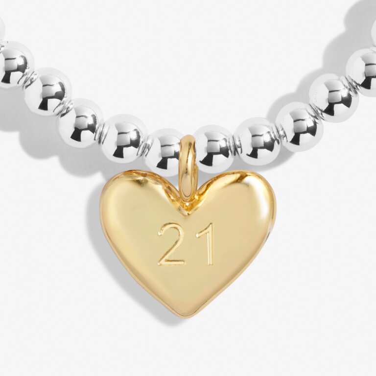 A Little 'Hooray For Your 21st Birthday' Bracelet