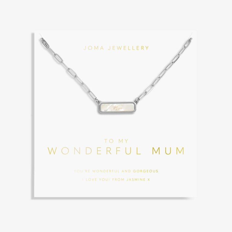 My Moments 'To My Wonderful Mum' Necklace