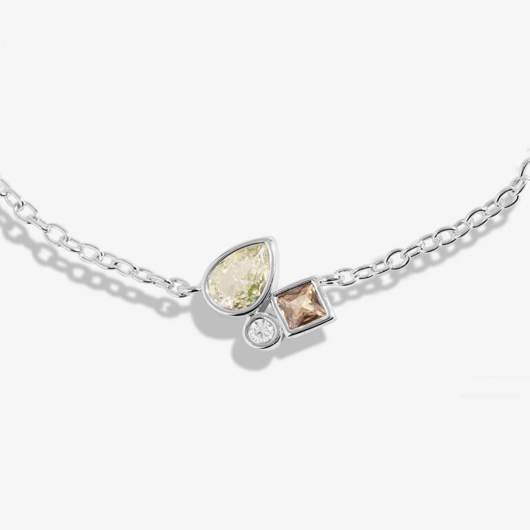 Radiant Treasures Gems Cluster Bracelet