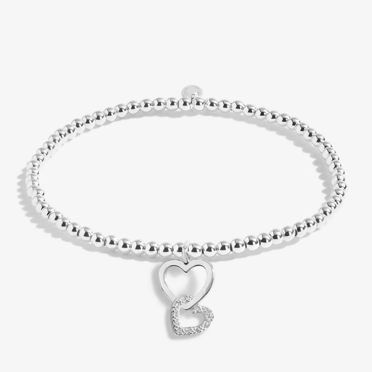 Mother Daughter Heart Bracelets Set in Sterling Silver  MYKA