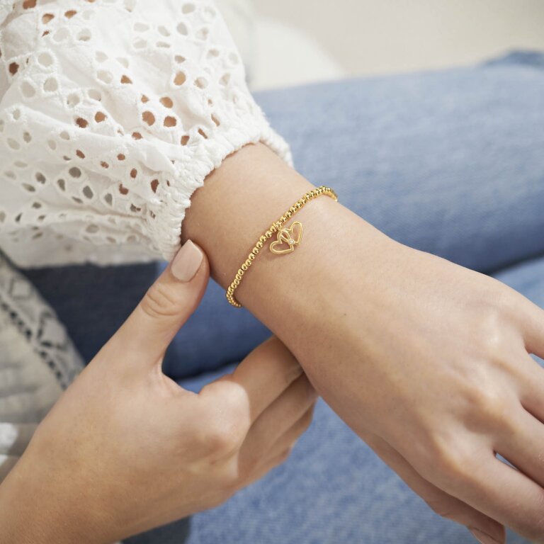 Gold A Little 'Beautiful Friend' Bracelet