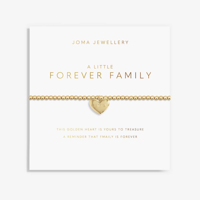 Gold A Little 'Forever Family' Bracelet
