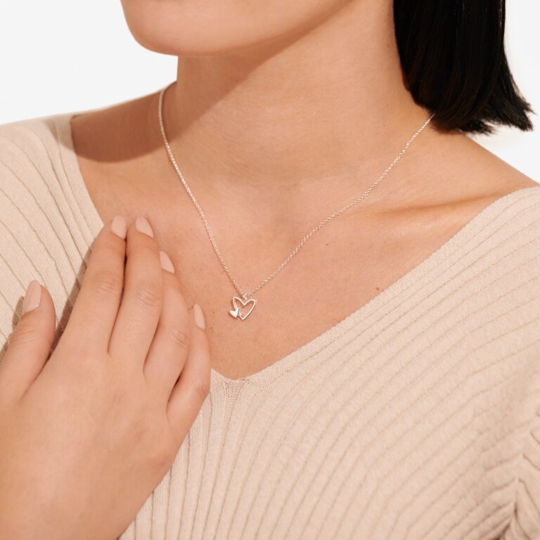 Meirenpeixi Zhijia Jewelry Fashion MUM Heart Diamond Necklace New With Tags  | eBay