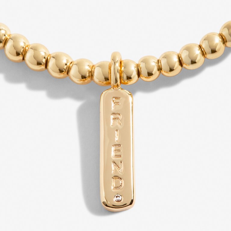 Gold A Little 'Friendship' Bracelet