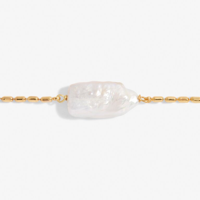 Lumi Pearl Gold Bracelet