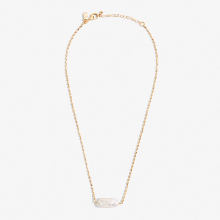 Lumi Pearl Gold Necklace