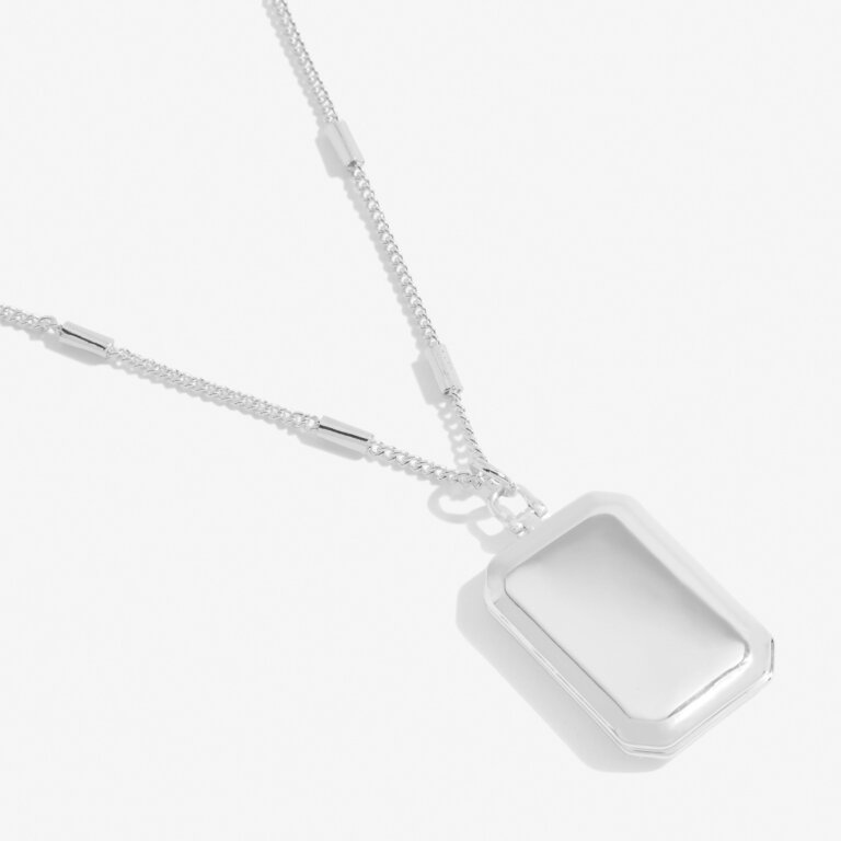 My Moments Lockets 'Follow Your Dreams' Silver Necklace