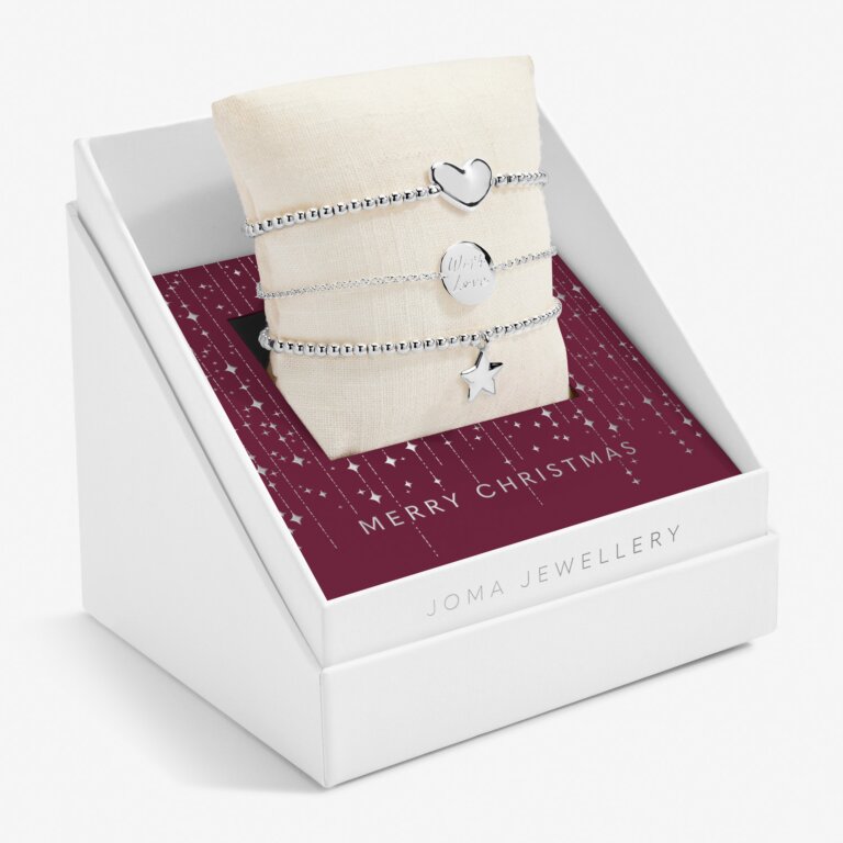 Christmas Celebrate You 'Merry Christmas' Bracelet Gift Box