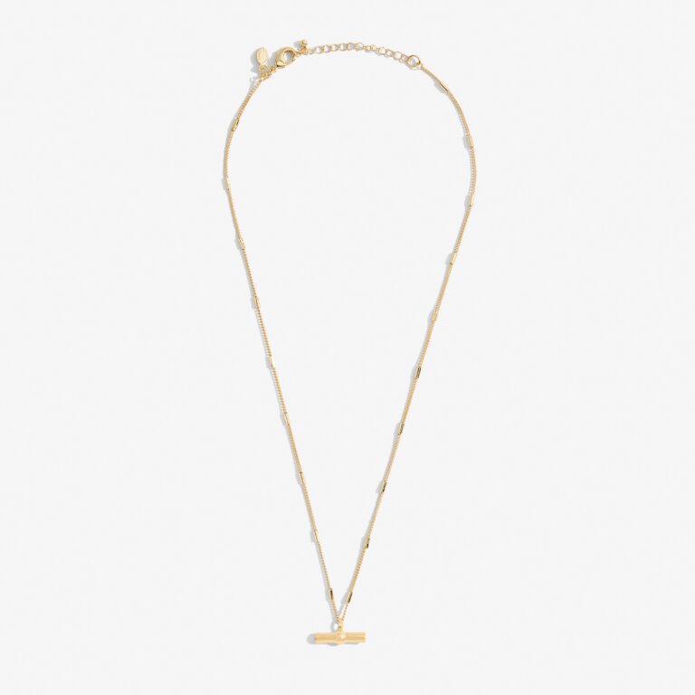 Aura Gold Bar Necklace