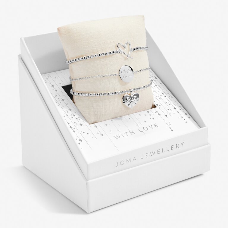 Christmas Celebrate You 'With Love' Bracelet Gift Box
