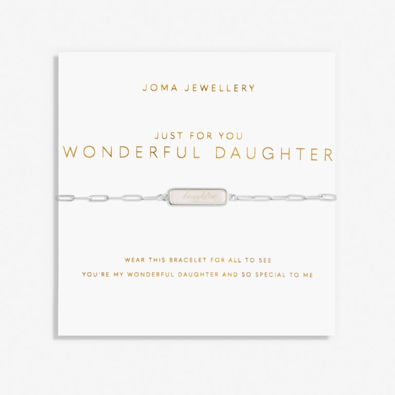 My Moments 'Just For You Wonderful Daughter' Bracelet
