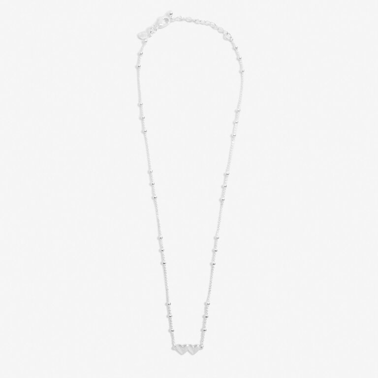 Forever Yours 'Forever I Love You' Necklace In Silver Plating