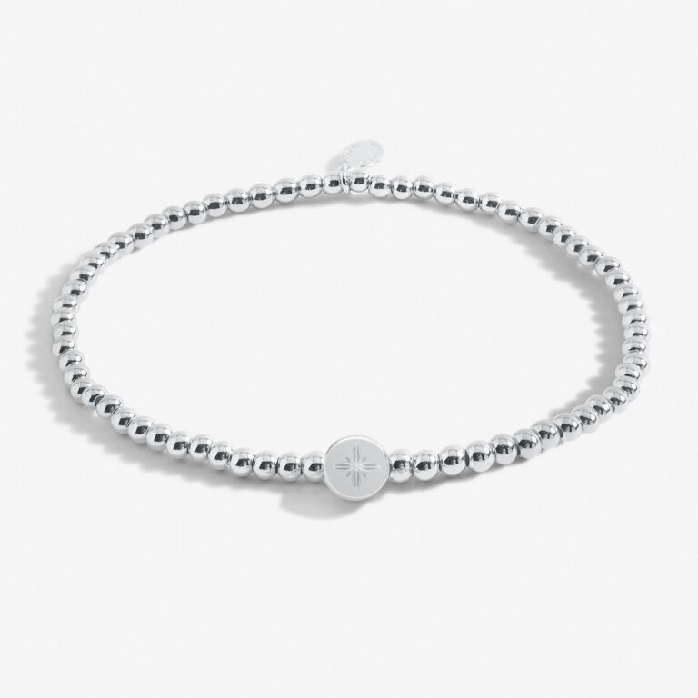Share Happiness 'Happy Birthday To You, You Shine So Bright' Bracelet In Silver Plating