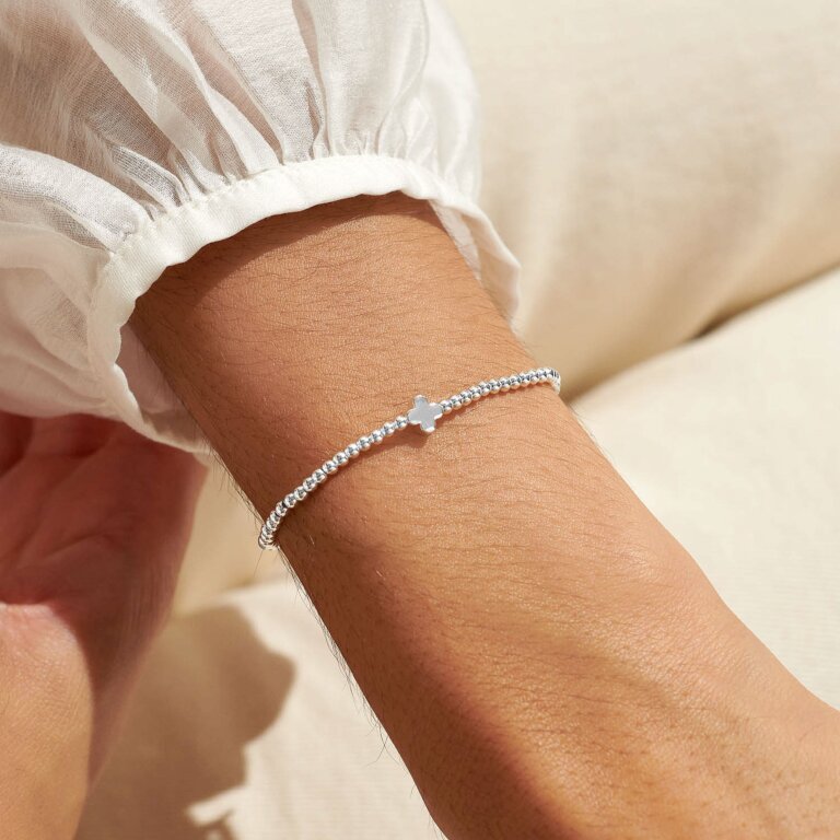 Share Happiness 'Always Be Yourself, You Are One Of A Kind' Bracelet In Silver Plating