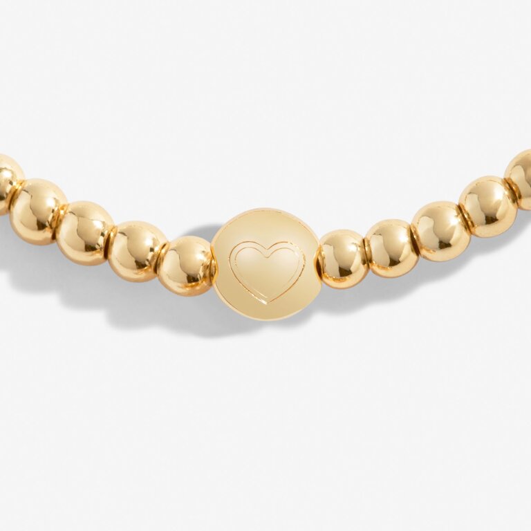 Share Happiness 'Forever Proud Of You, You Will Go Far' Bracelet In Gold Plating