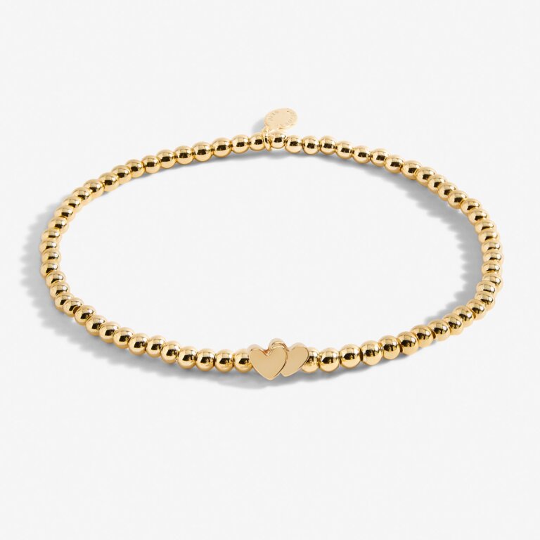 Share Happiness 'You Are So Lovely, You Brighten Every Day' Bracelet In Gold Plating