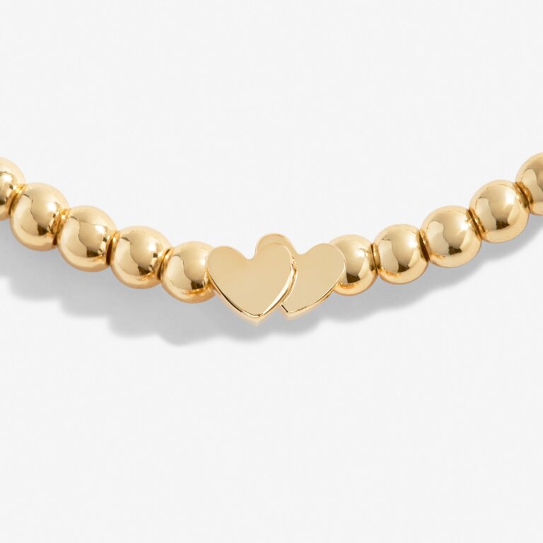 Share Happiness 'You Are So Lovely, You Brighten Every Day' Bracelet In Gold Plating