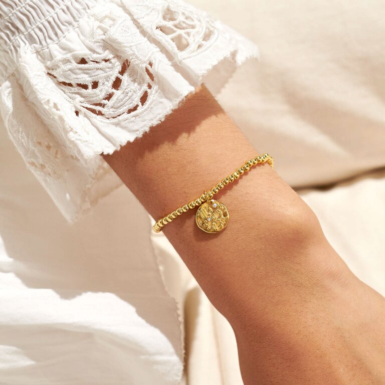 Star Sign A Little 'Scorpio' Bracelet In Gold Plating