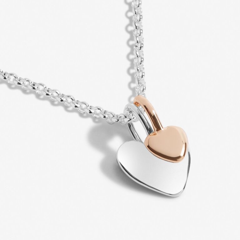 A Little 'Godmother' Necklace In Silver Plating And Rose Gold Plating