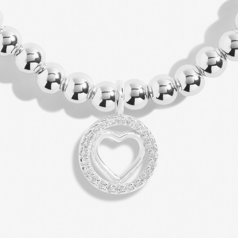 A Little 'Like A Mum To Me' Bracelet In Silver Plating