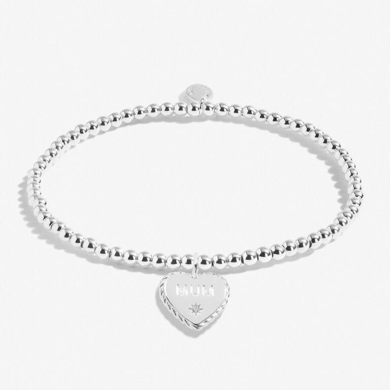 A Little 'Just For You Mum' Bracelet In Silver Plating