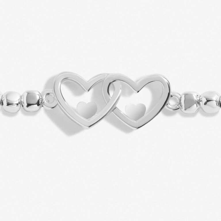 Forever Yours '40th Birthday' Bracelet In Silver Plating