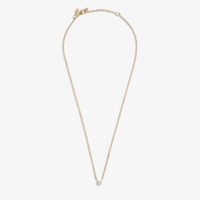 Love From Your Little Ones 'One' Necklace In Gold Plating