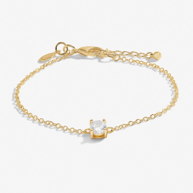 Love From Your Little Ones 'One' Bracelet In Gold Plating