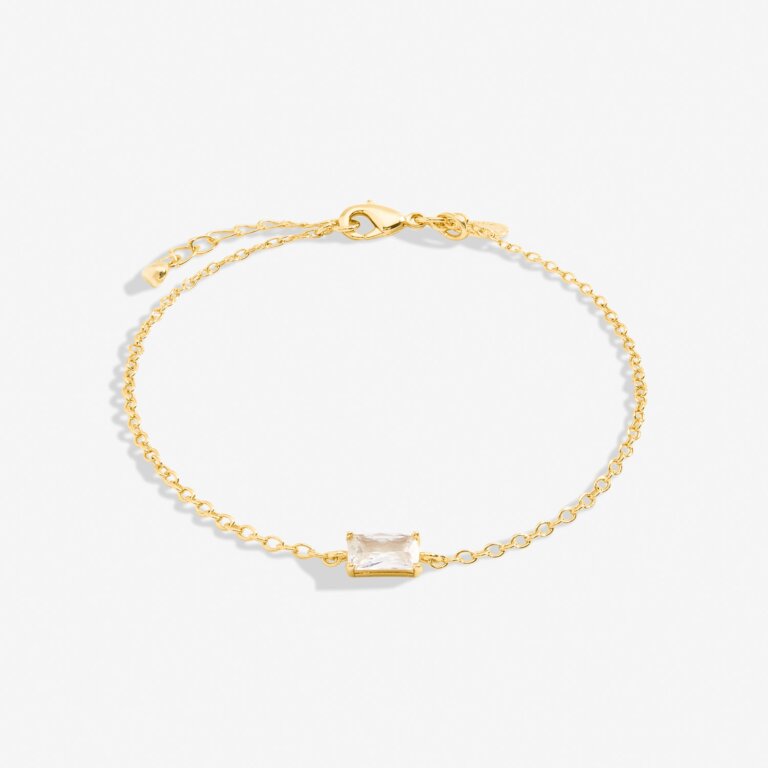Love From Your Little Ones 'Love You Lots Mum' Bracelet In Gold Plating