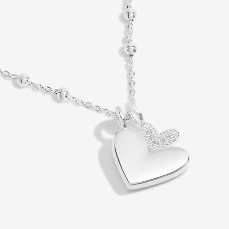  A Little 'Mother And Son' Necklace In Silver Plating