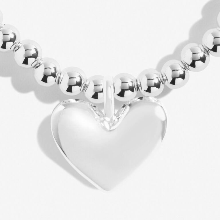 From The Heart Gift Box 'Love You Mummy' Bracelet In Silver Plating