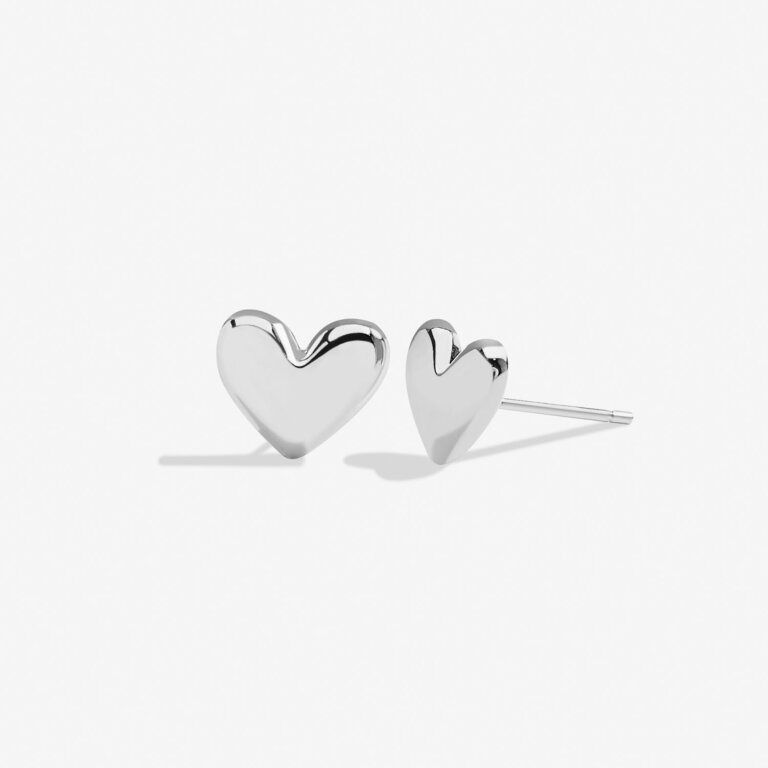 From The Heart Gift Box 'Love You Mummy' Earrings In Silver Plating